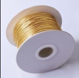 Zdjęcie - Sznurek do sutaszu chiński metallic gold 2.5mm